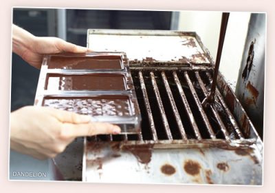 Moulding Dandelion Bars