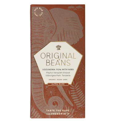 Original Beans - Cru Udzungwa, Tanzania with Nibs