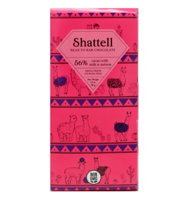 Shattell - Chuncho, Peru 56% Dark Milk with Quinoa