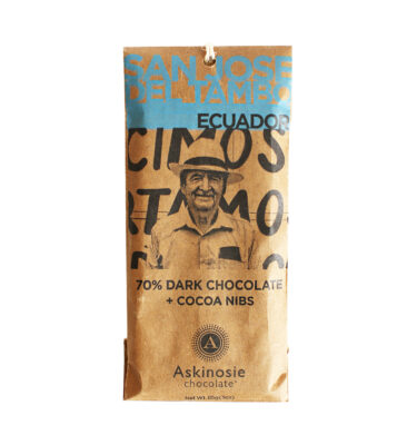 Askinosie - San Jose Del Tambo 70% with Cocoa Nibs