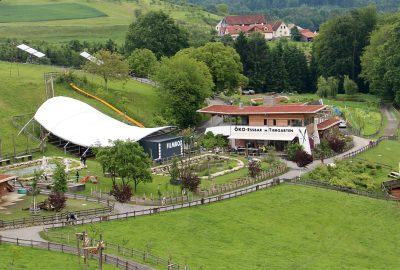 Edible restaurant and zoo at Zotter chocolate factory