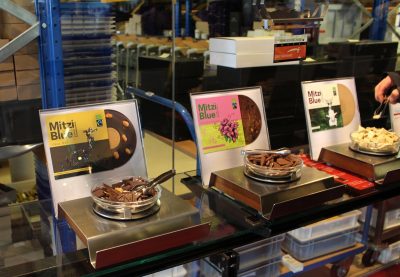 chocolate tasting at zotter chocolate factory