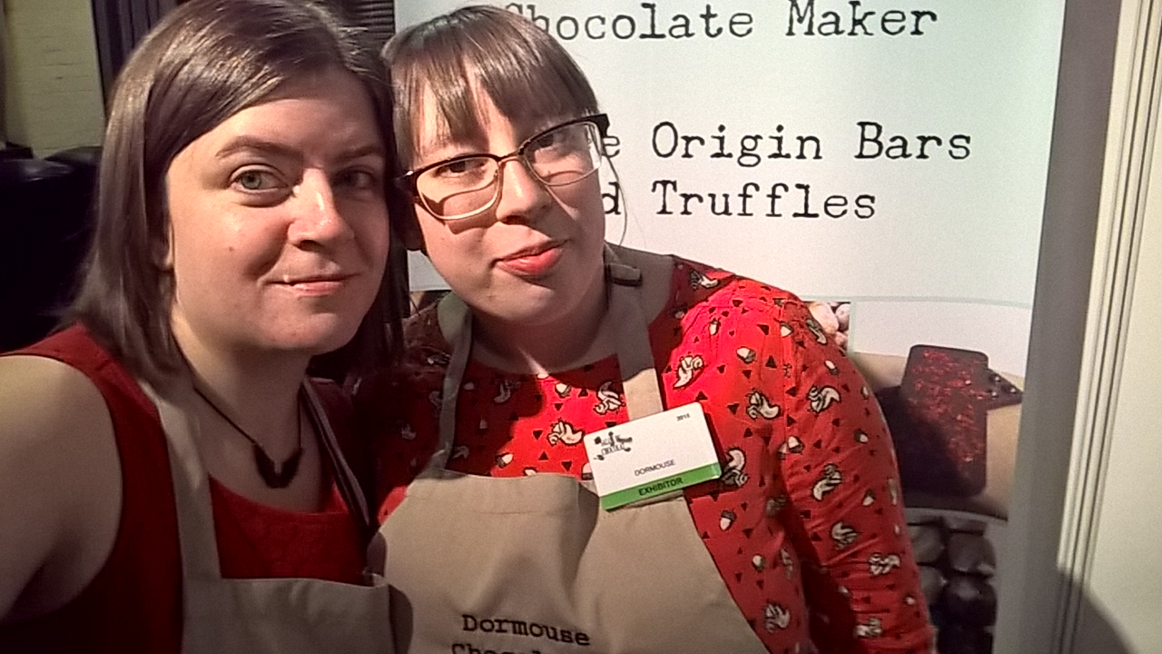 karen and isobel of dormouse chocolate