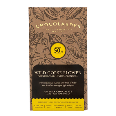 Chocolarder Gorse flower bar