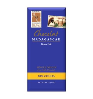 Chocolat Madagascar - Dark Milk 80%