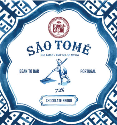 Feitoria do Cacao -São Tomé 72% + Flor de Sal