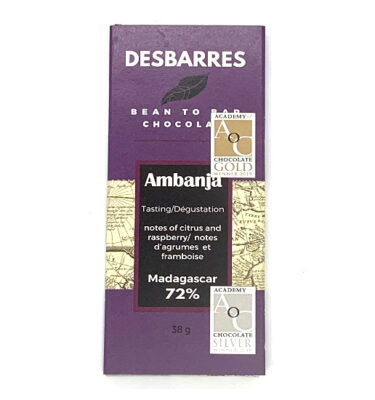 DesBarres - Ambanja, Madagascar 72% Dark Bar