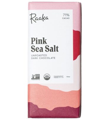 Raaka - Pink Sea Salt, Dark 71%