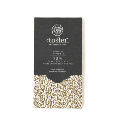 Photo of Tosier Colombia Coffee chocolate bar