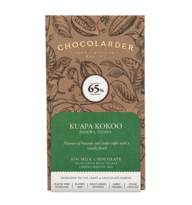 Chocolarder - Kuapa Kokoo, Ghana 65% Dark Milk