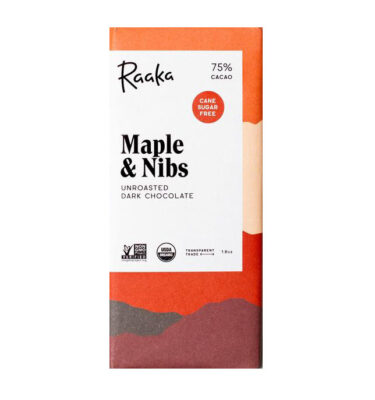 Raaka - Uganda, Dark 75% with Maple Sugar and Cocoa Nibs