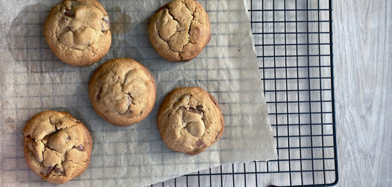 peanut butter chocolate chip cookies