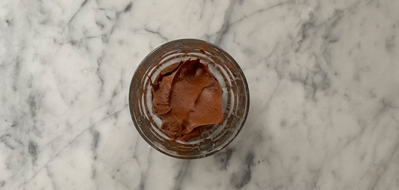 chocolate mousse