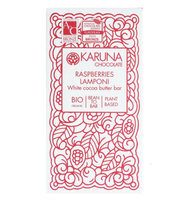 Karuna - White 39% with Raspberries