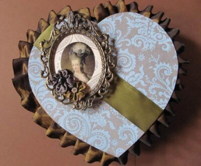Victorian-era Valentine's gift box
