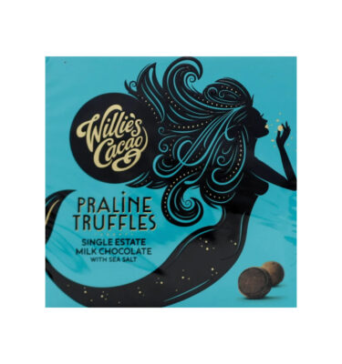 Willie's Cacao - Milk Chocolate Praline Truffles with Sea Salt