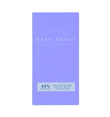 Bare Bones - Dominican Republic, 40% White Bar
