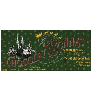 Bonnat - Christmas bar milk