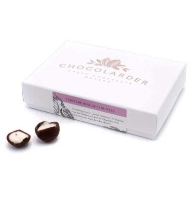 Chocolarder - Tinkture Rose Gin Truffles, 12