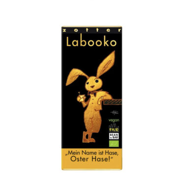 Zotter - "The Name is Bunny. Easter Bunny" x2 dark bars (75% Guatemala and 72% Peru Chuncho)