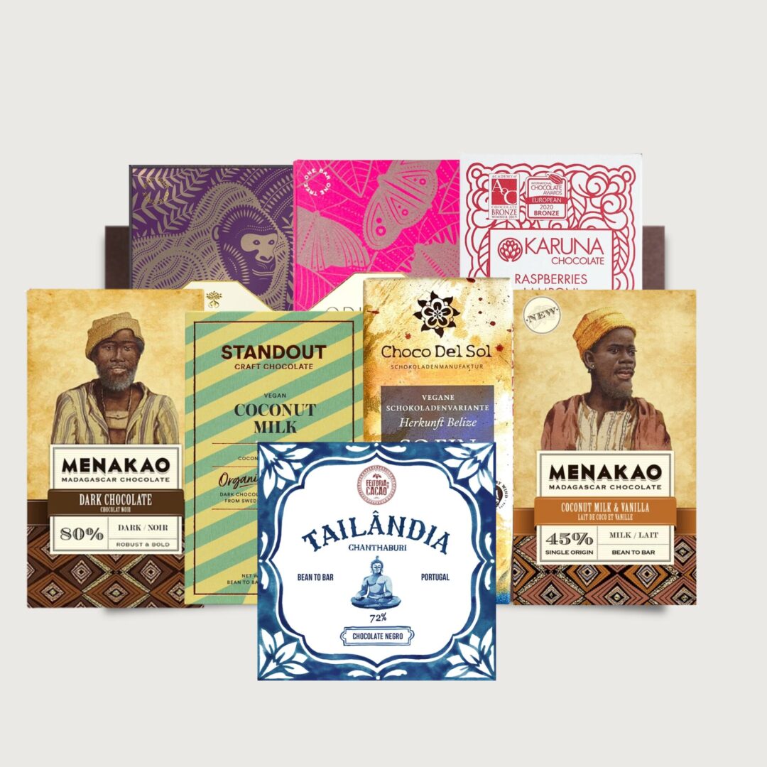 the deluxe vegan box with a cocoa runners giftbox