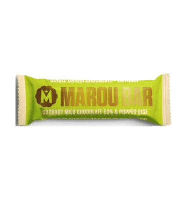 Marou - Popped Rice, Coconut Milk Chocolate 53% (Snack Bar)