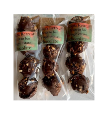 Cocoa Retreat - Cobnut and Cocoa Clusters (Truffles)