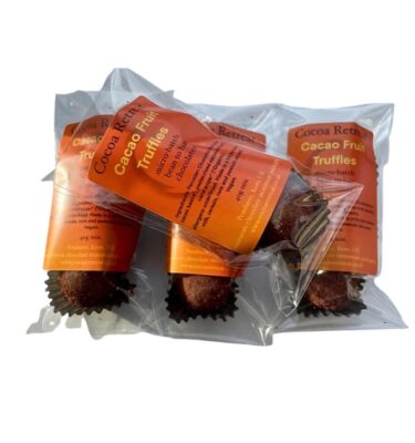Cocoa Retreat - Peru, Cacao Pulp Dark Truffles 73%