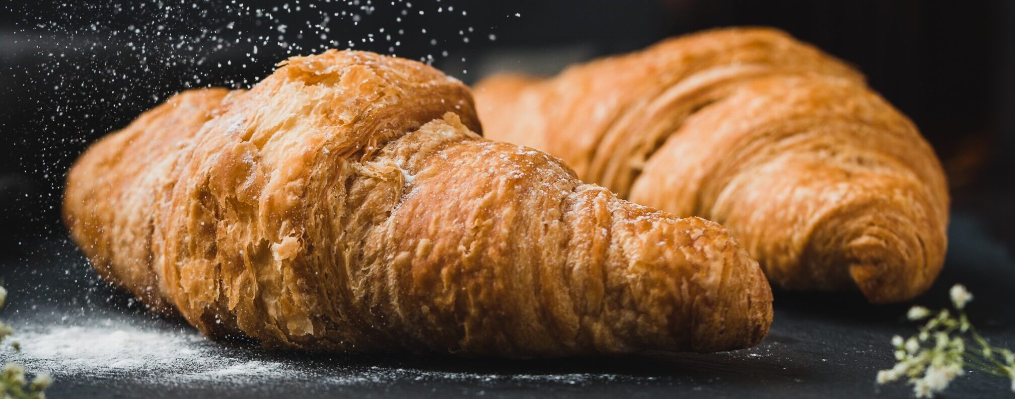 photo of croissants by Mae Mu