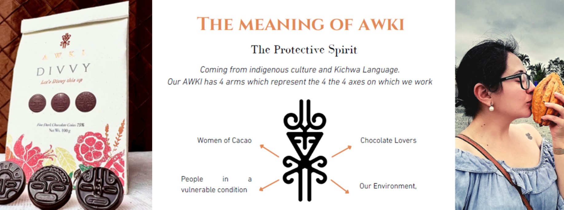 the meaning of awki chocolate