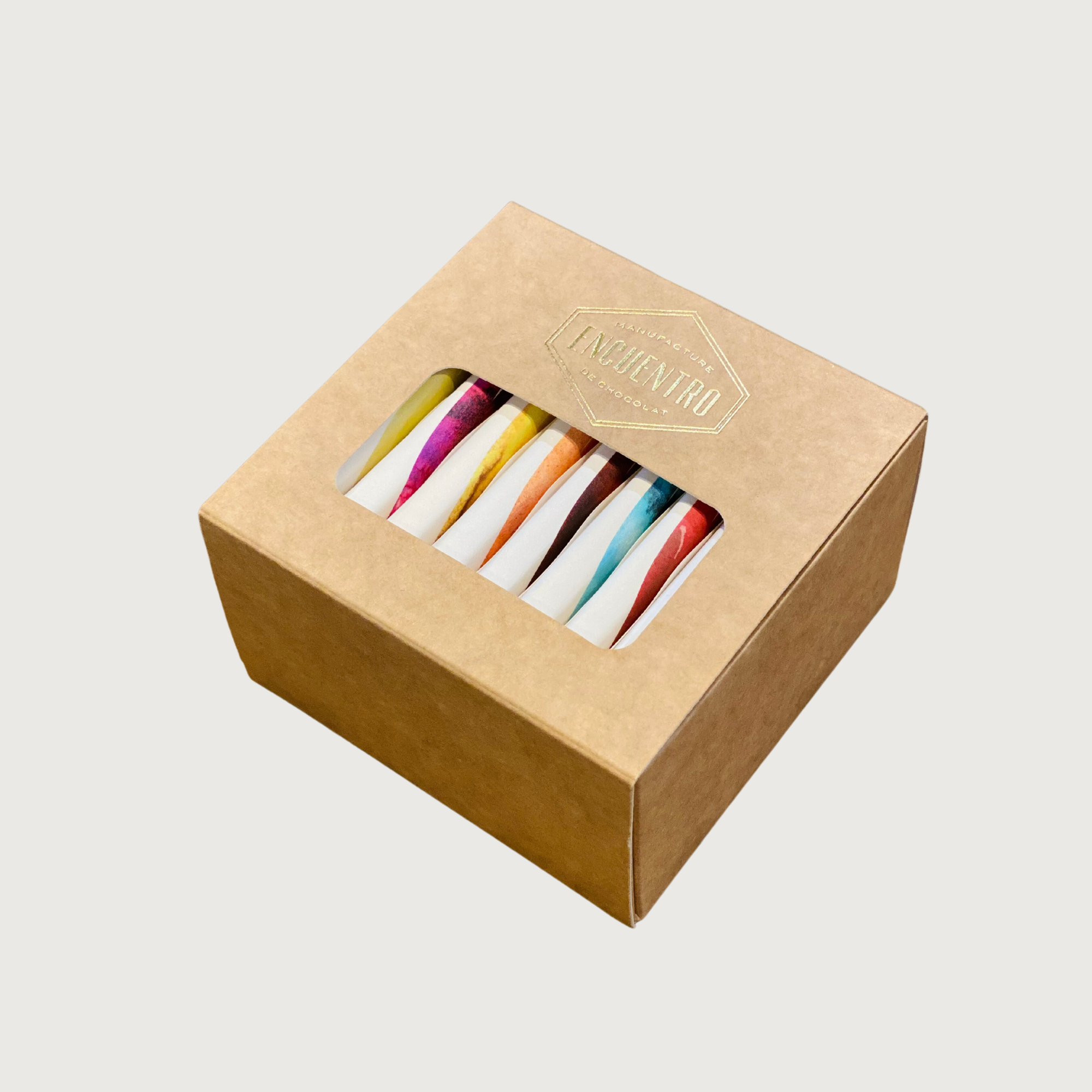 Encuentro - Box of 9 Origin Tasting Bars with Tasting Booklet, Dark ...
