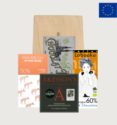 Picture of the European sharing board on a grey background. There is the EU flag in the top right hand corner.