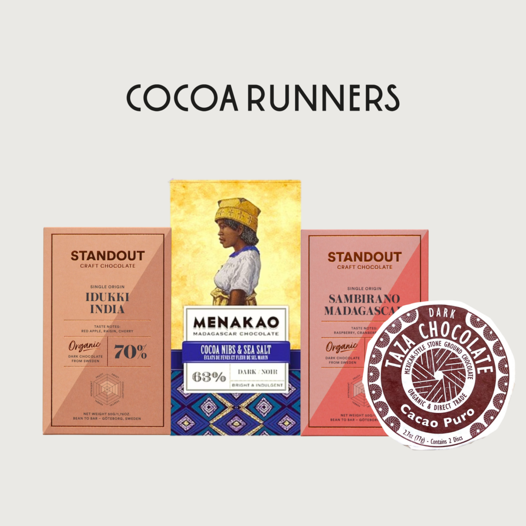 Chocolate Introduction Introduction to Craft Chocolate: Dark Box - Cocoa Runners
