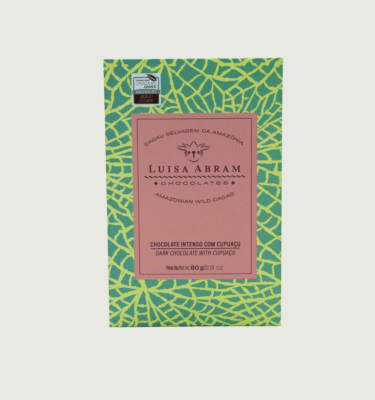 Luisa Abram – Rio Tocantins, Brazil Dark 70% with Cupuaçu Chocolate Intenso Com Cupuaçu