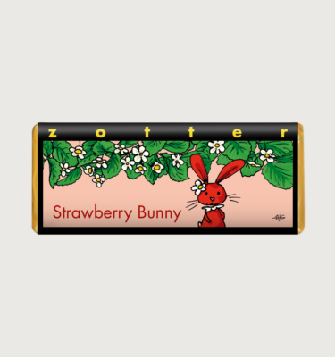 Zotter - Strawberry Bunny 1